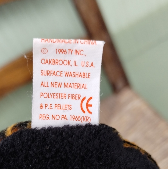 Ty Beanie  Babies Spinner The Spider No Hang Tag - Picture 9 of 12